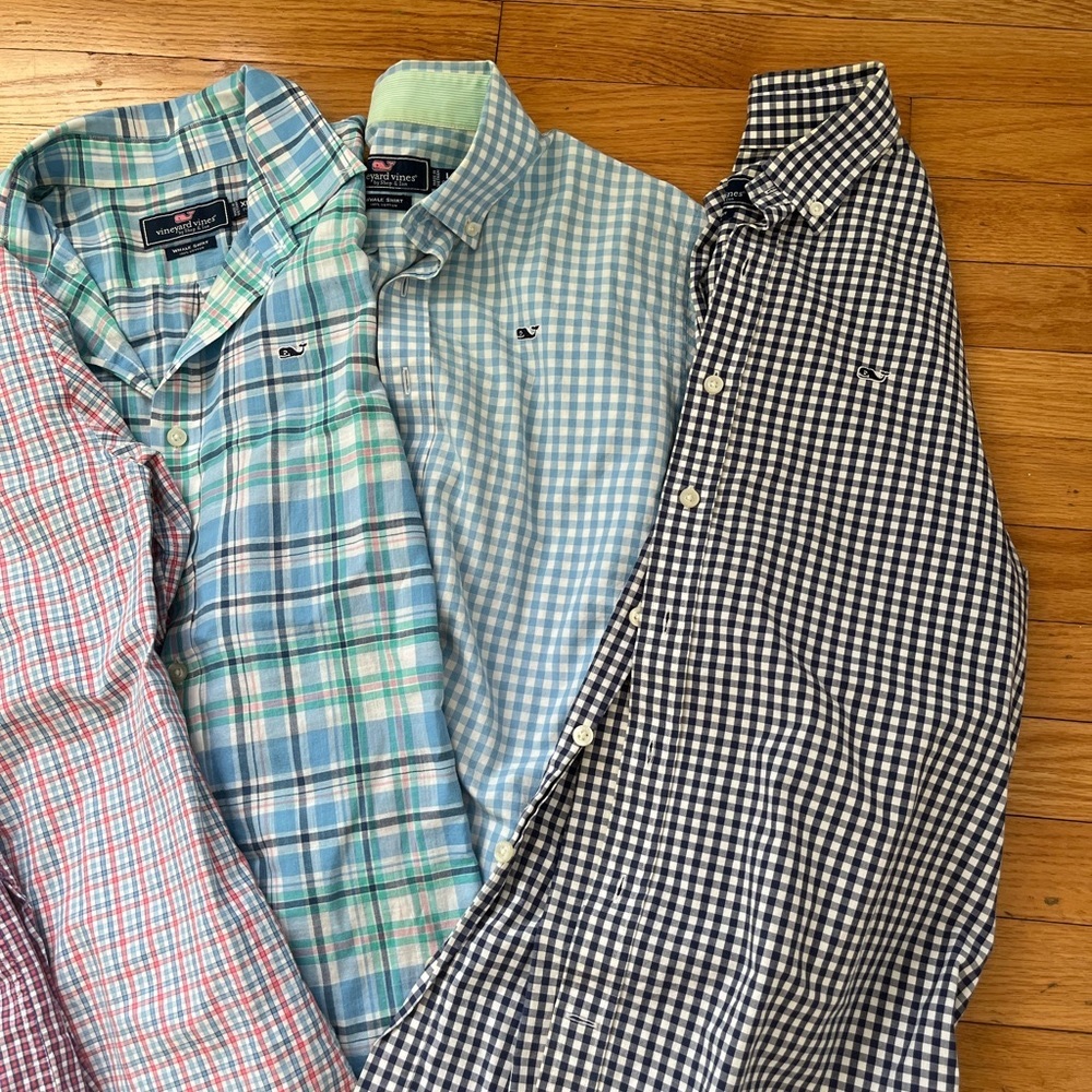 COPY - 6 XL vineyard vines shirts